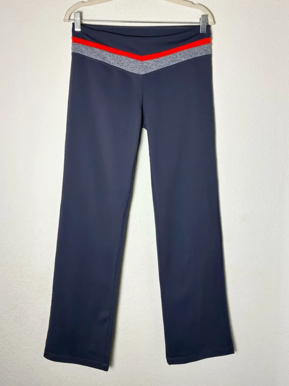 Zella Yoga Pants Leggings Straight Leg / Bootcut Y2K Style V Waistband